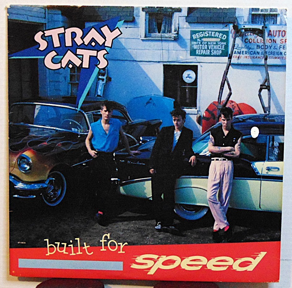 Stray Cats - Built For Speed -1982 EMI ST-17070 Rockabilly Vinyl LP Record Album