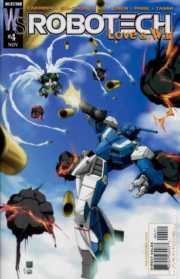 Robotech Amore e Guerra #4A VF- 7.5 2003 Immagine Stock