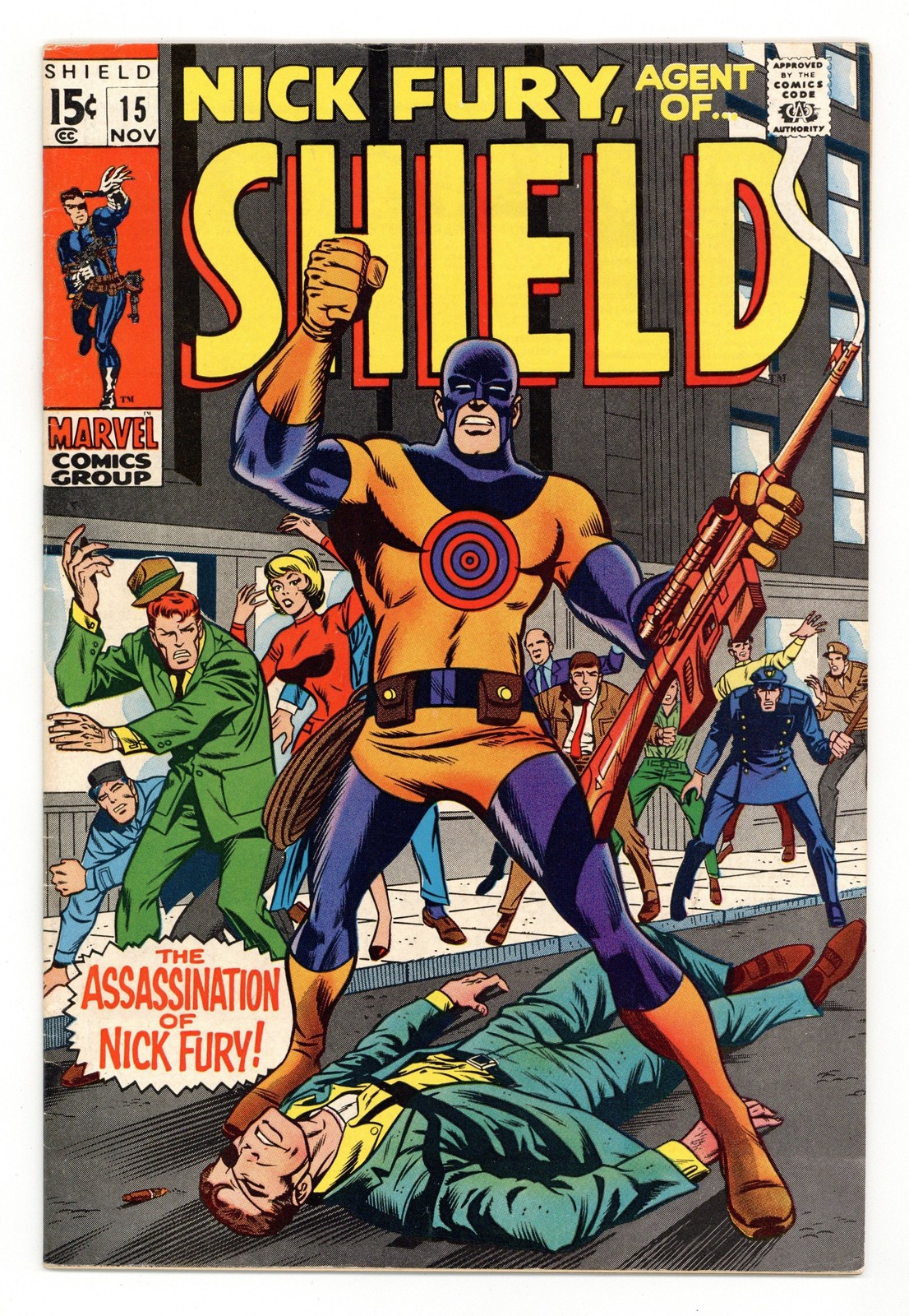 Nick Fury Agente dello Scudo #15 VG+ 4.5 1969