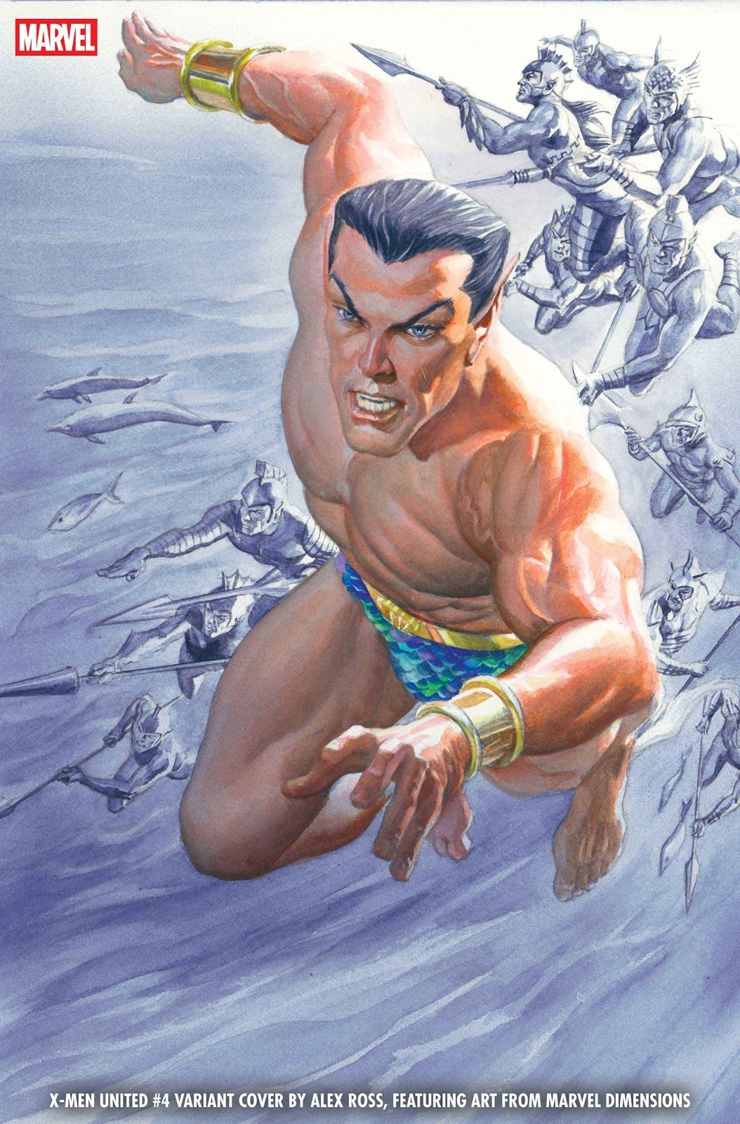 X-MEN UNITED #4 ALEX ROSS MARVEL VARIANTE DIMENSIONI (da VF a VF+) (MARVEL 2026)