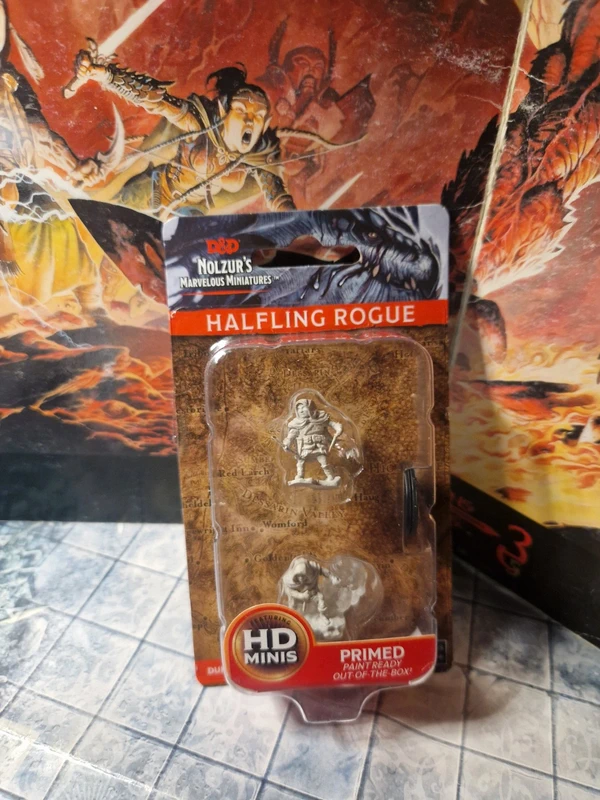 Halfling rogue Dungeons&Dragons