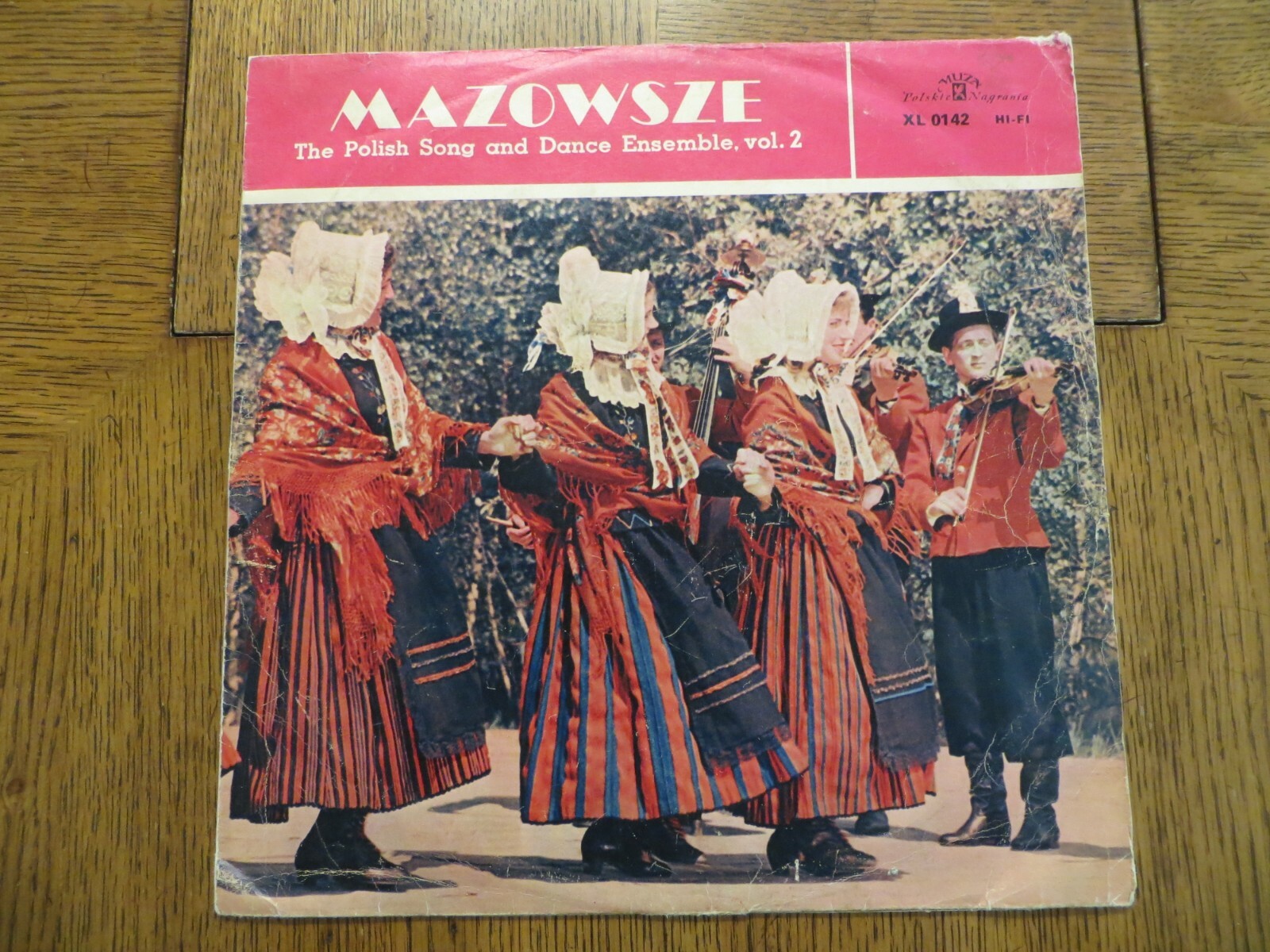 Mazowsze ‎– Polish Song &Dance Ensemble Vol 2 - 1965 MF 361 Vinyl LP VG/G+