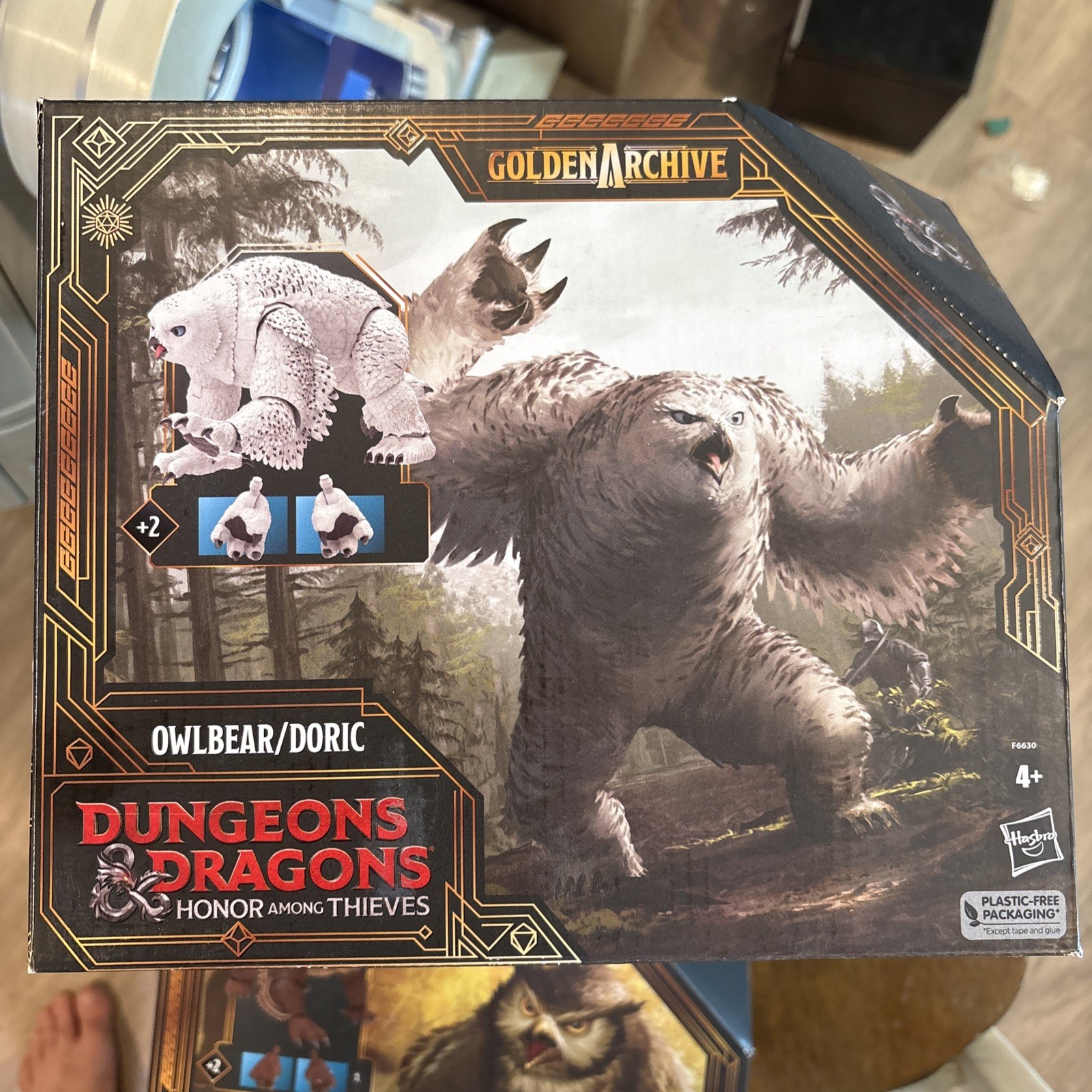Action Figure Owlbear Doric Dungeons & Dragons Golden Archive Hasbro 8,5" Sigillato