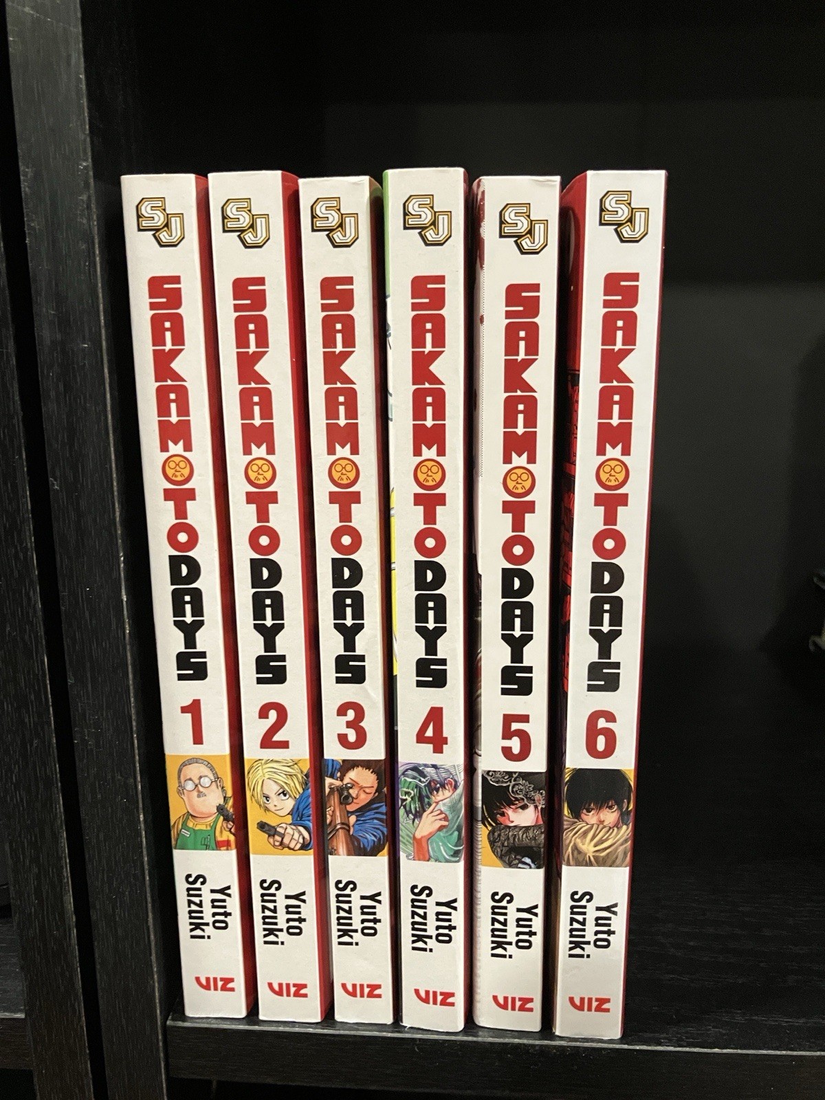 Sakamoto Days Manga Vol 1-6 English Clean in condizioni molto buone - Spedizione il giorno successivo