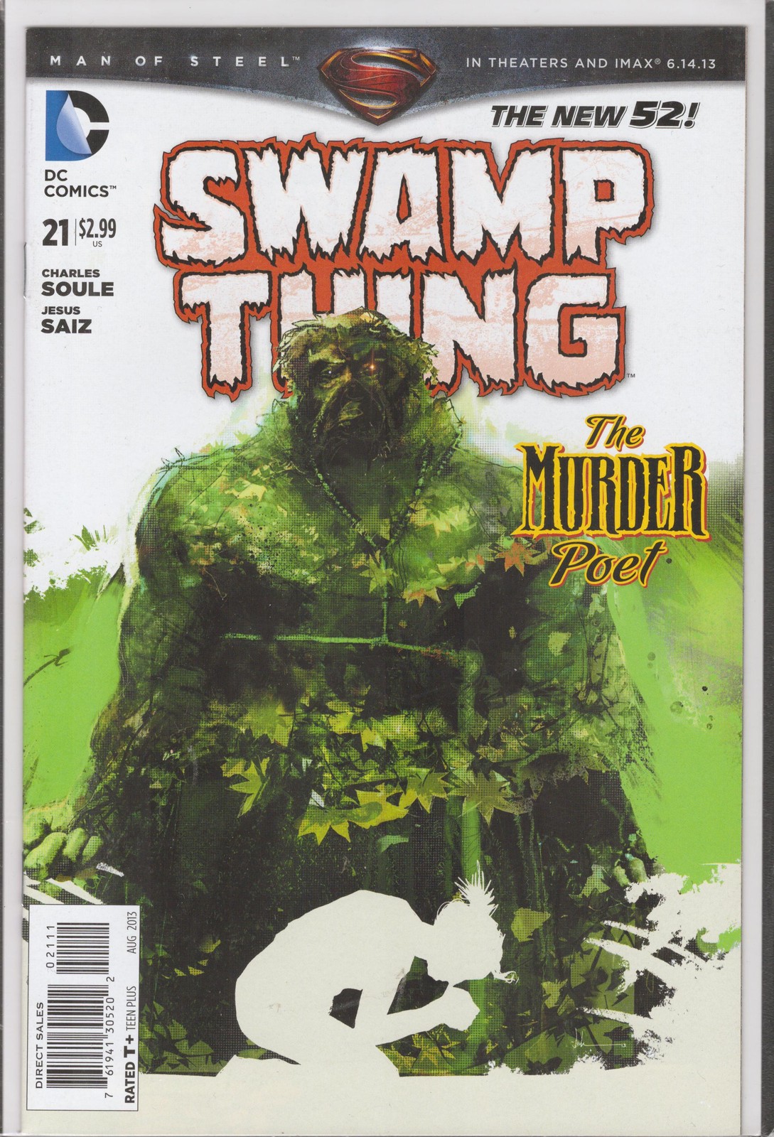 48816: DC COMICS SWAMP THING #21 VF Grade