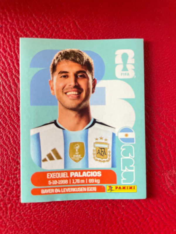 Figurina Exequiel Palacios FIFA World CUP 2026
