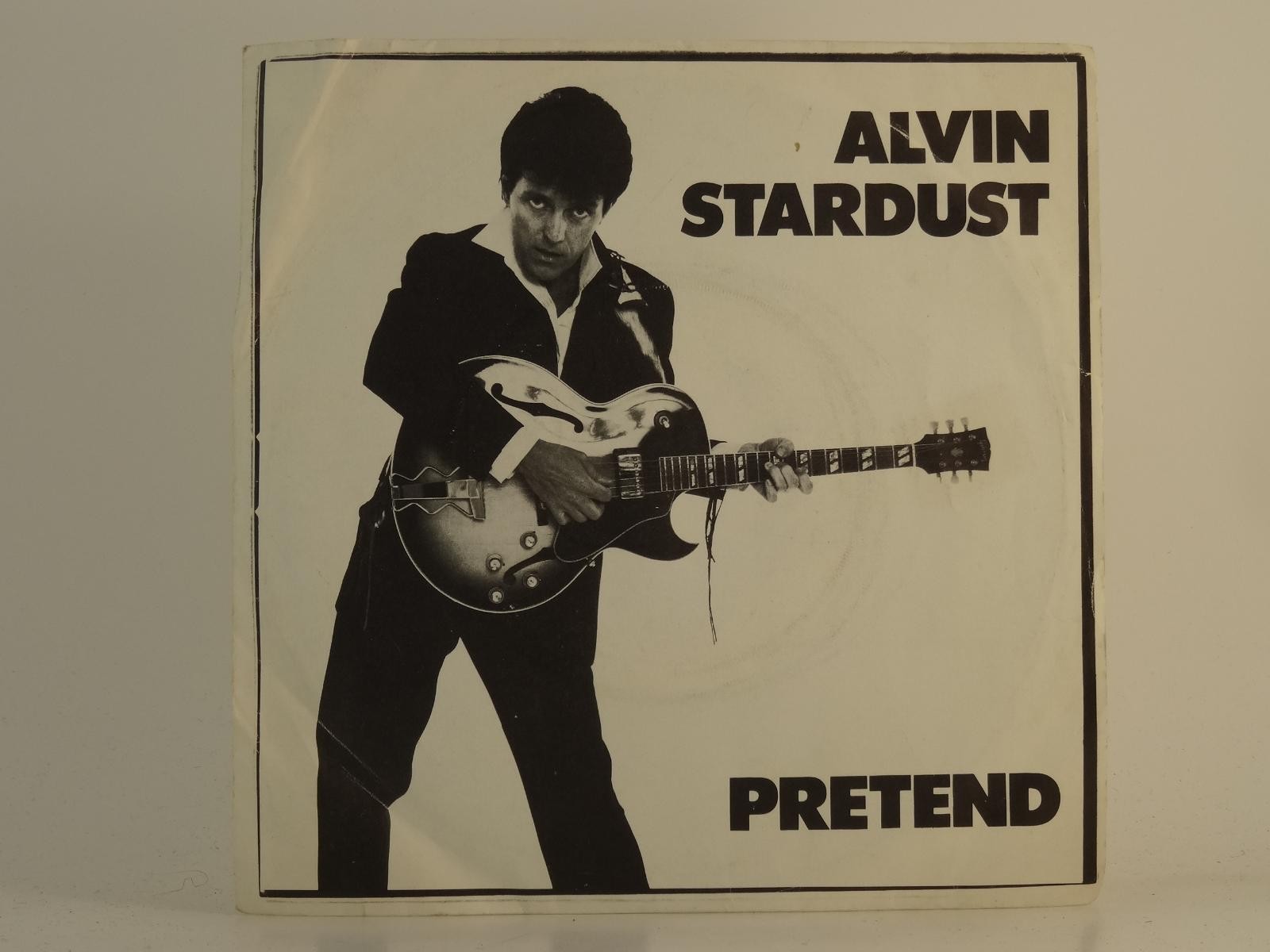 ALVIN STARDUST PRETEND (83) 2 Track 7" Single including Picture Sleeve STIFF REC