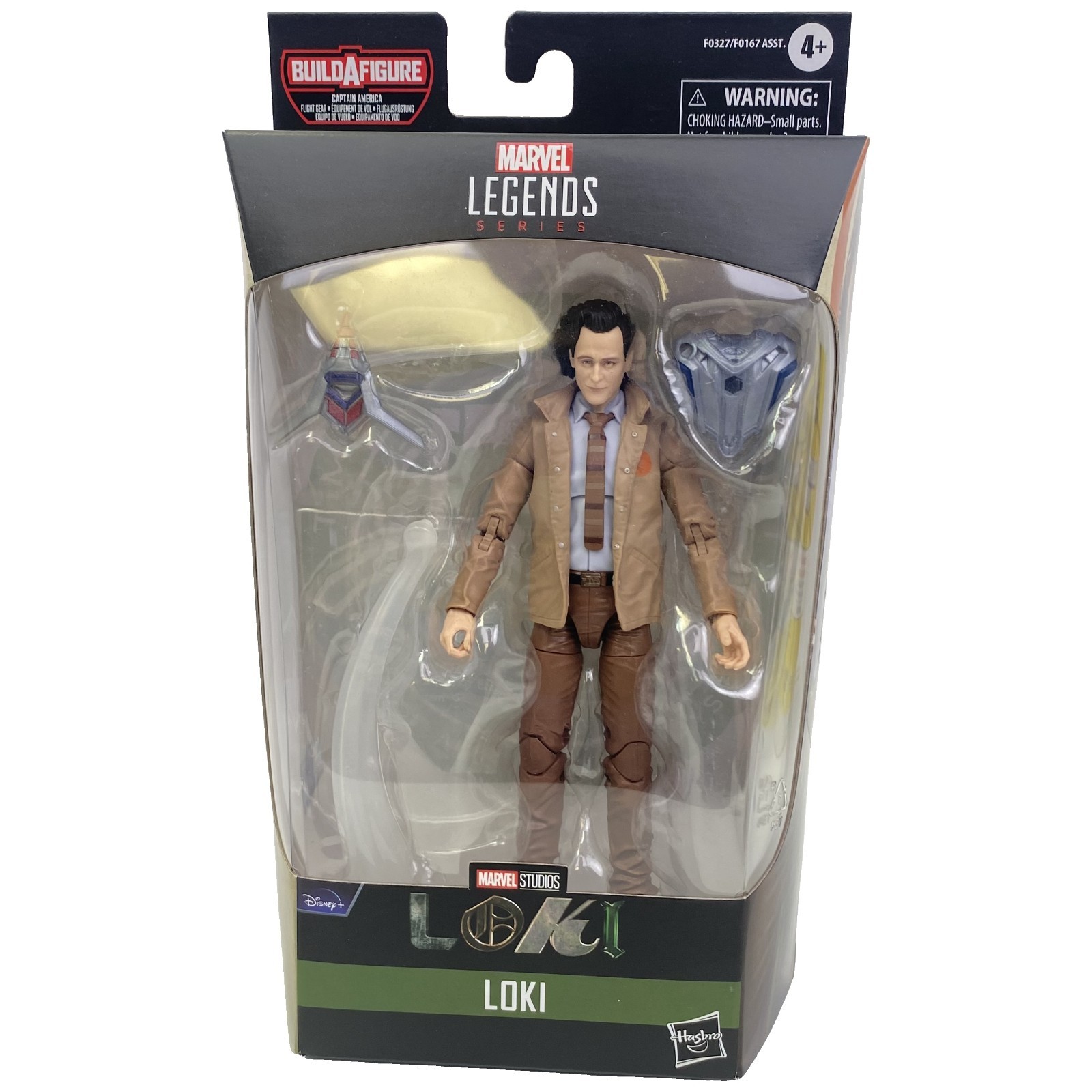 Marvel Legends Loki 6" Figure 2021 Hasbro New Captain America Flight Gear BAF