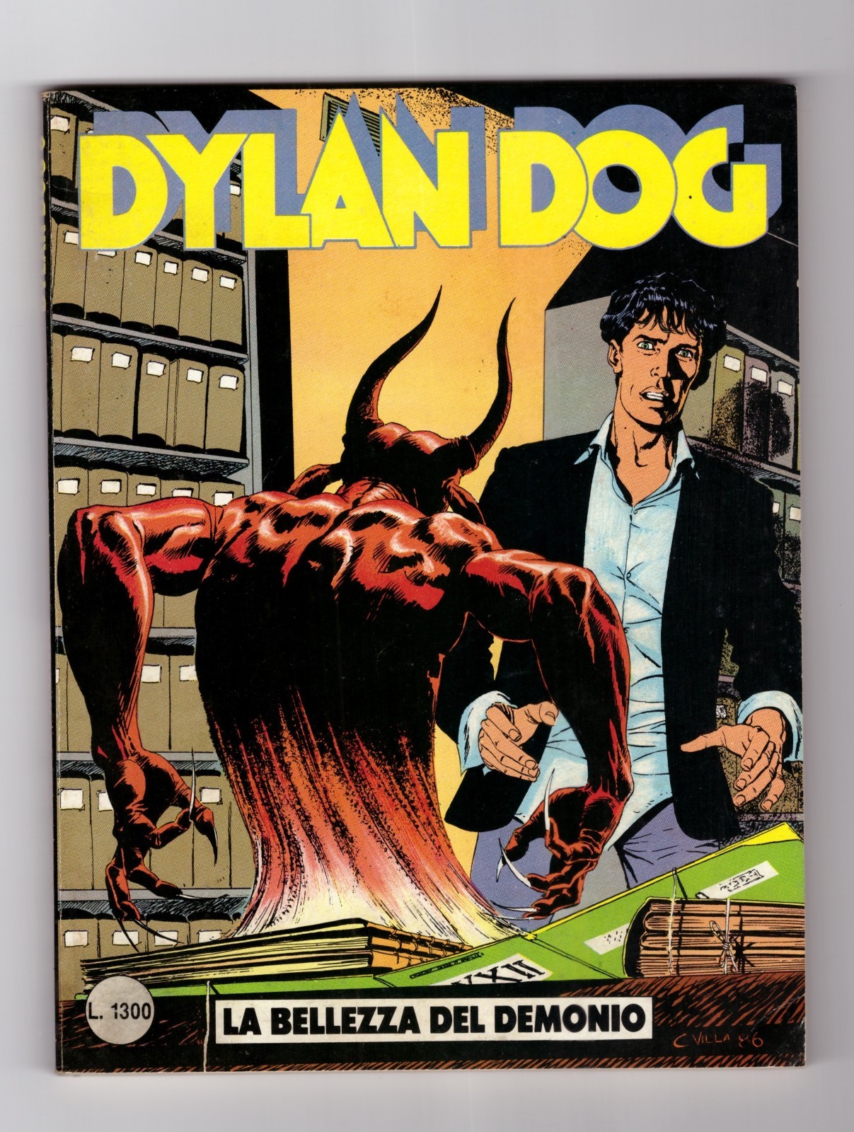 Dylan Dog 6 originale prima edizione 1987 La bellezza del demonio