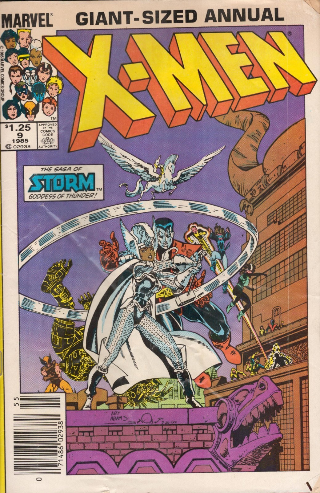 54501: MARVEL X-MEN ANNUALE #9 grado G
