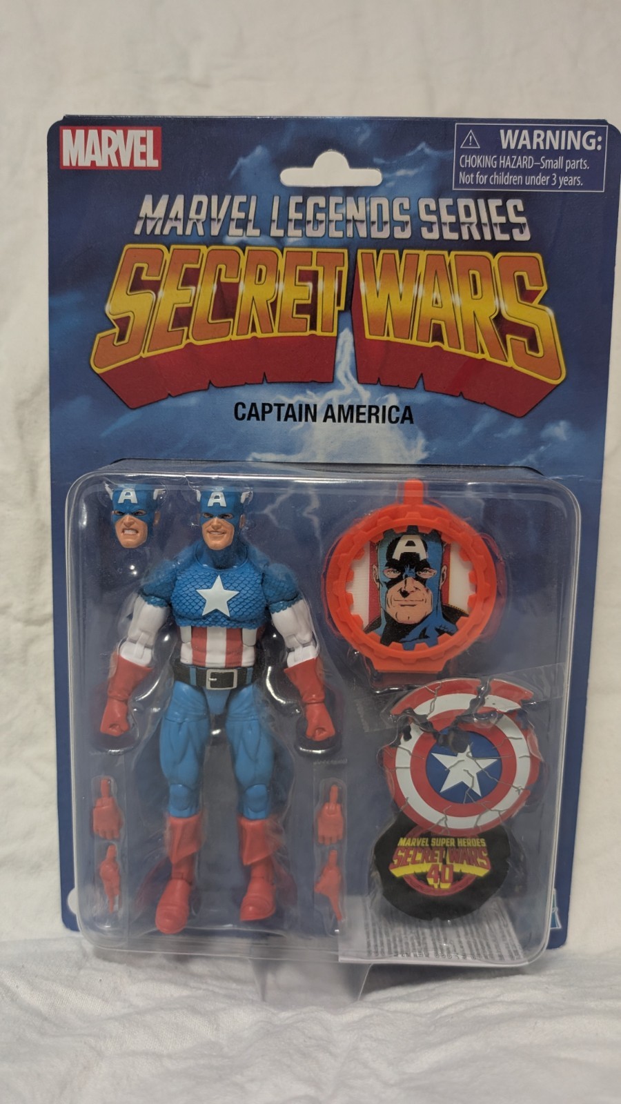 Hasbro Marvel Legends Secret Wars: CAPTAIN AMERICA 6inch Action Figure