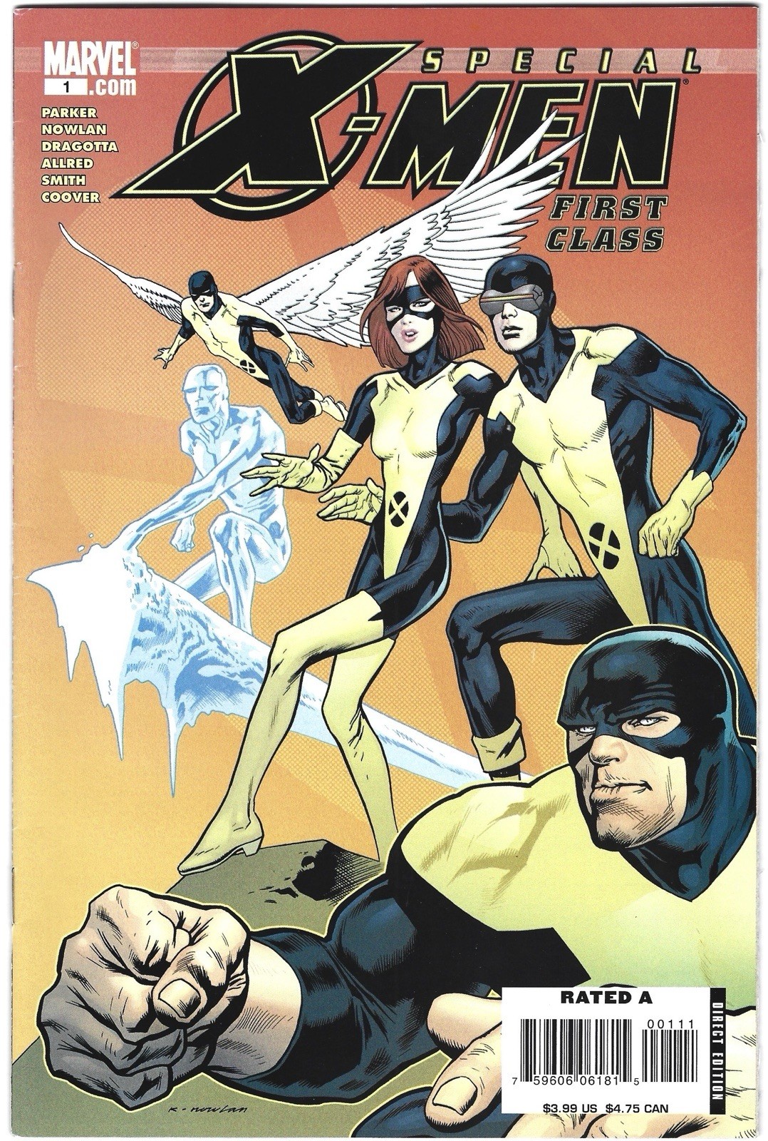 X-Men First Class Special #1 Marvel 2007 One Shot Originale X-Men Edizione Diretta