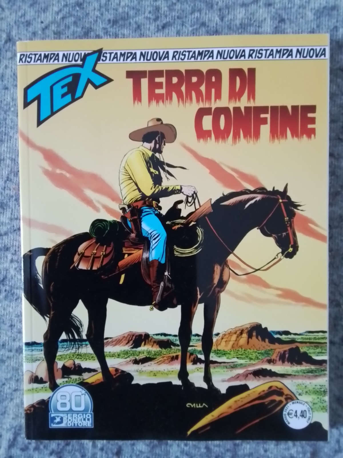 TEX NUOVA RISTAMPA 469 SERGIO BONELLI - NUOVO