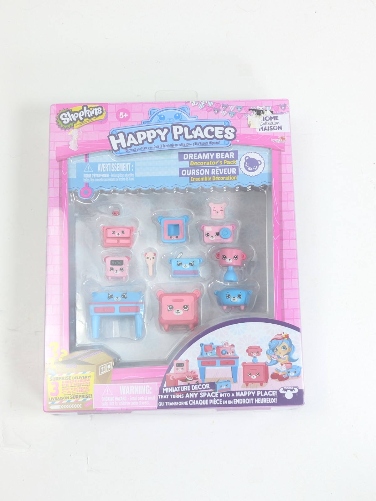 Shopkins Happy Places Series 2 Dreamy Bear Decorator’s Pack