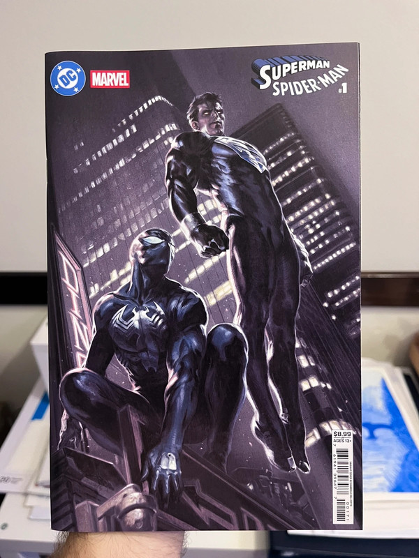 Spiderman e Superman 1 variant dell’otto
