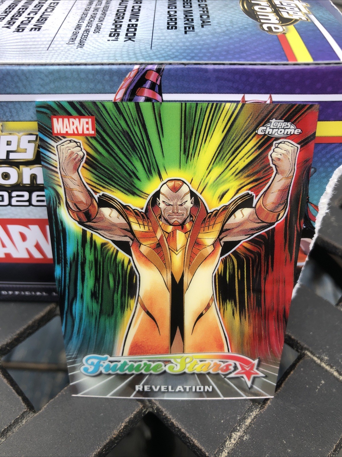 2026 Topps Chrome Marvel Future Stars #FS-15 Revelation.