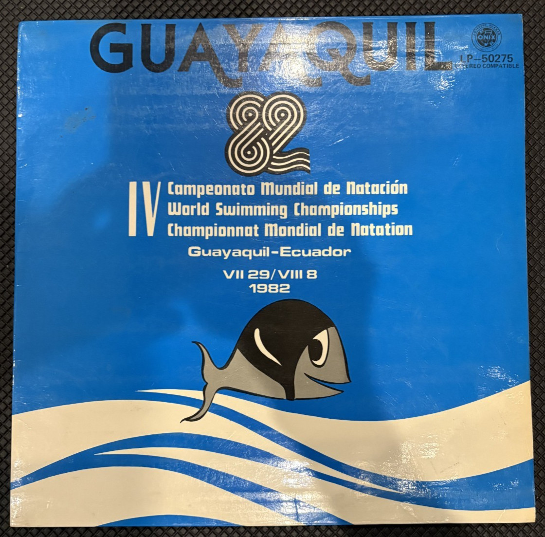 Guayaquil IV Campeonato Mundial de Natacion LP vinyl LP-50275