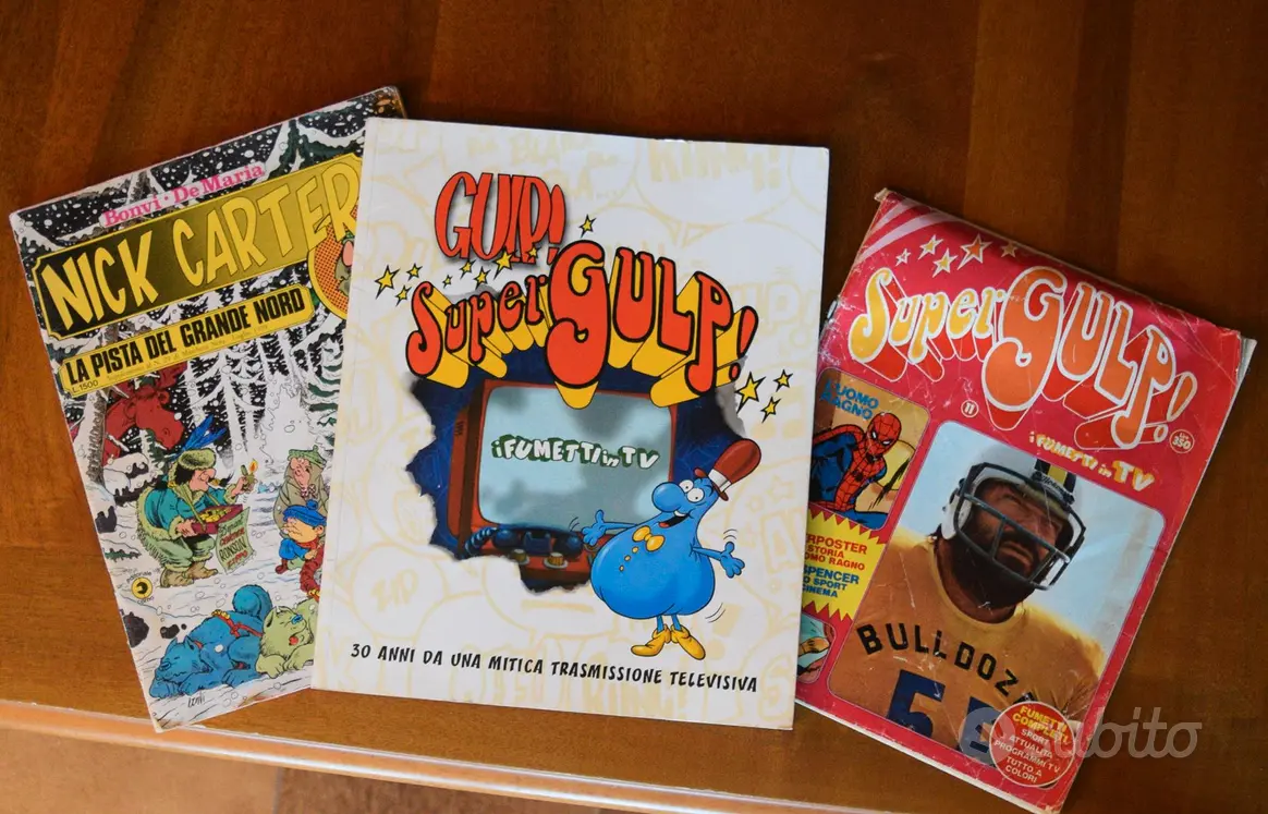 Catalogo Gulp! Supergulp! più Nick Carter colori