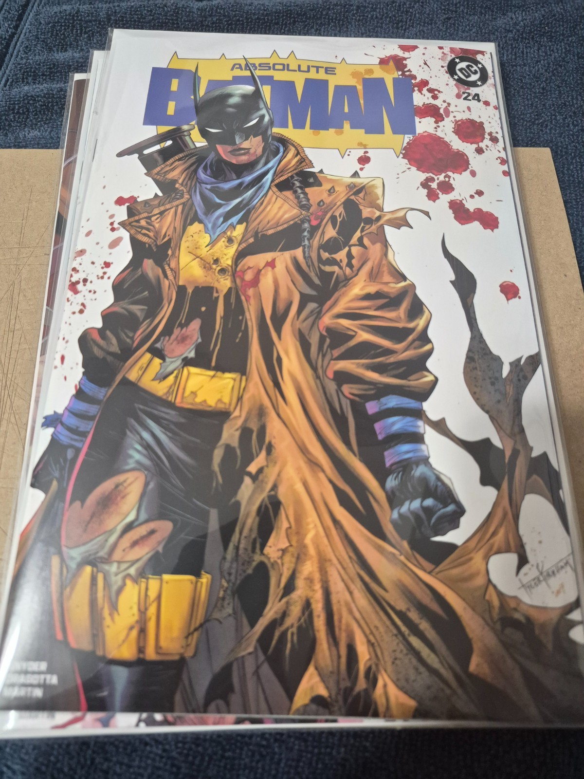 Absolute Batman 24 Tyler Kirkham The Bat $10 SPEDIZIONE COMBINATA PIATTA