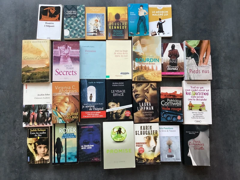 Lot de 27 livres