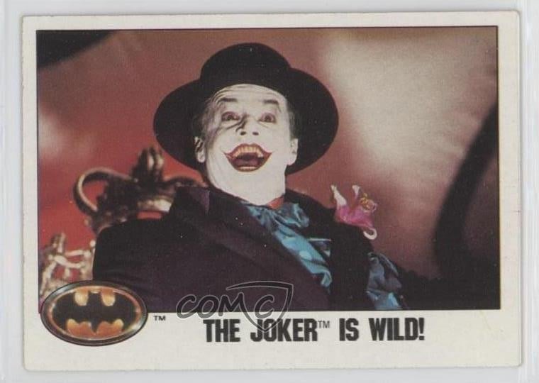 Topps Batman 1989 Il Joker è selvaggio! #93 0a3