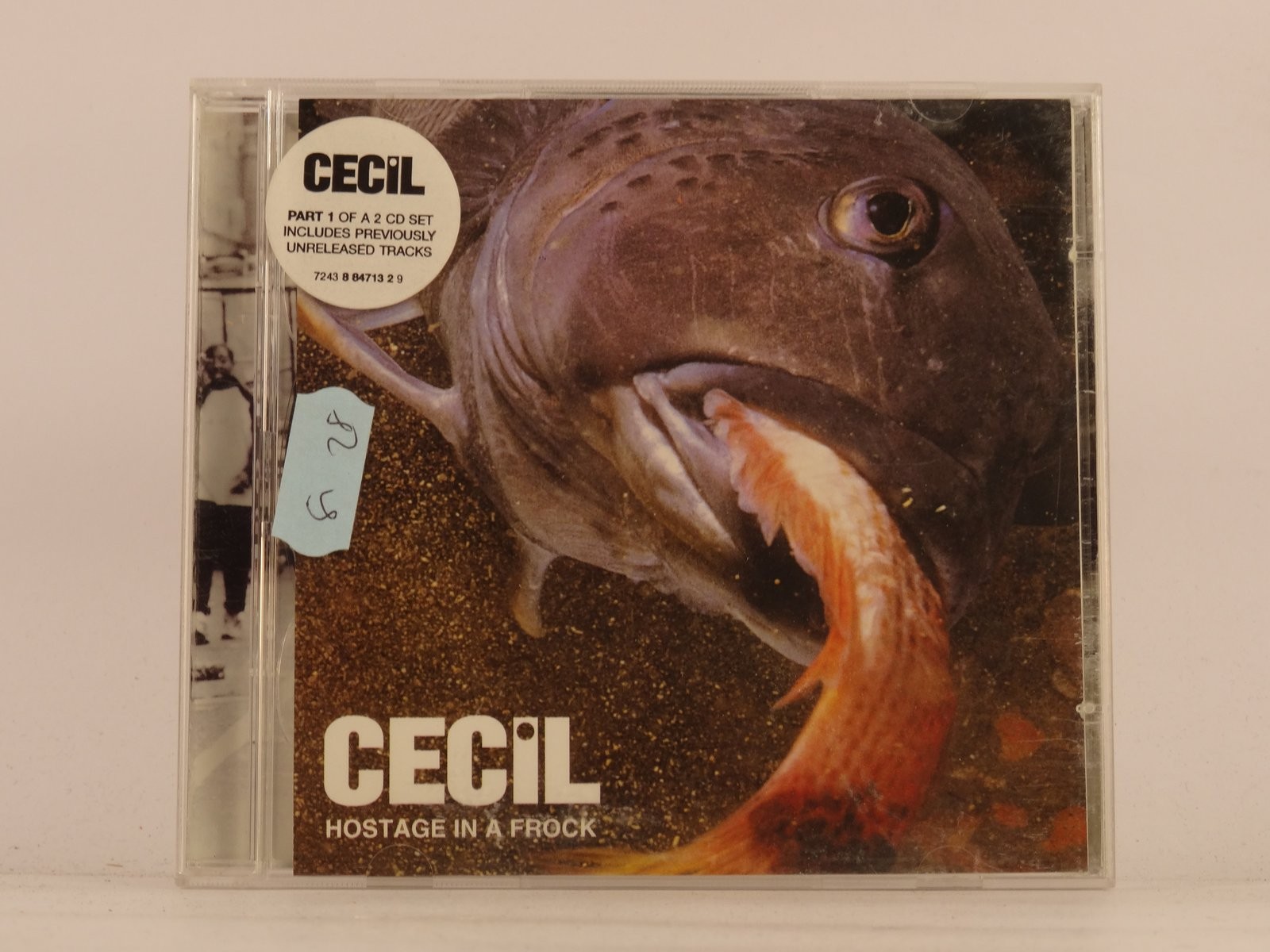 CECIL HOSTAGE IN A FROCK (CD 1) (L11) 3 Track CD Single including Picture Sleeve