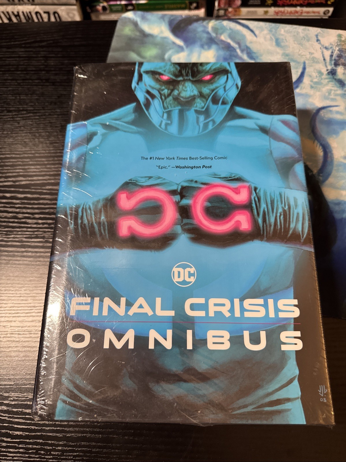 Final Crisis Omnibus HC copertina rigida DC Comics Grant Morrison sigillata