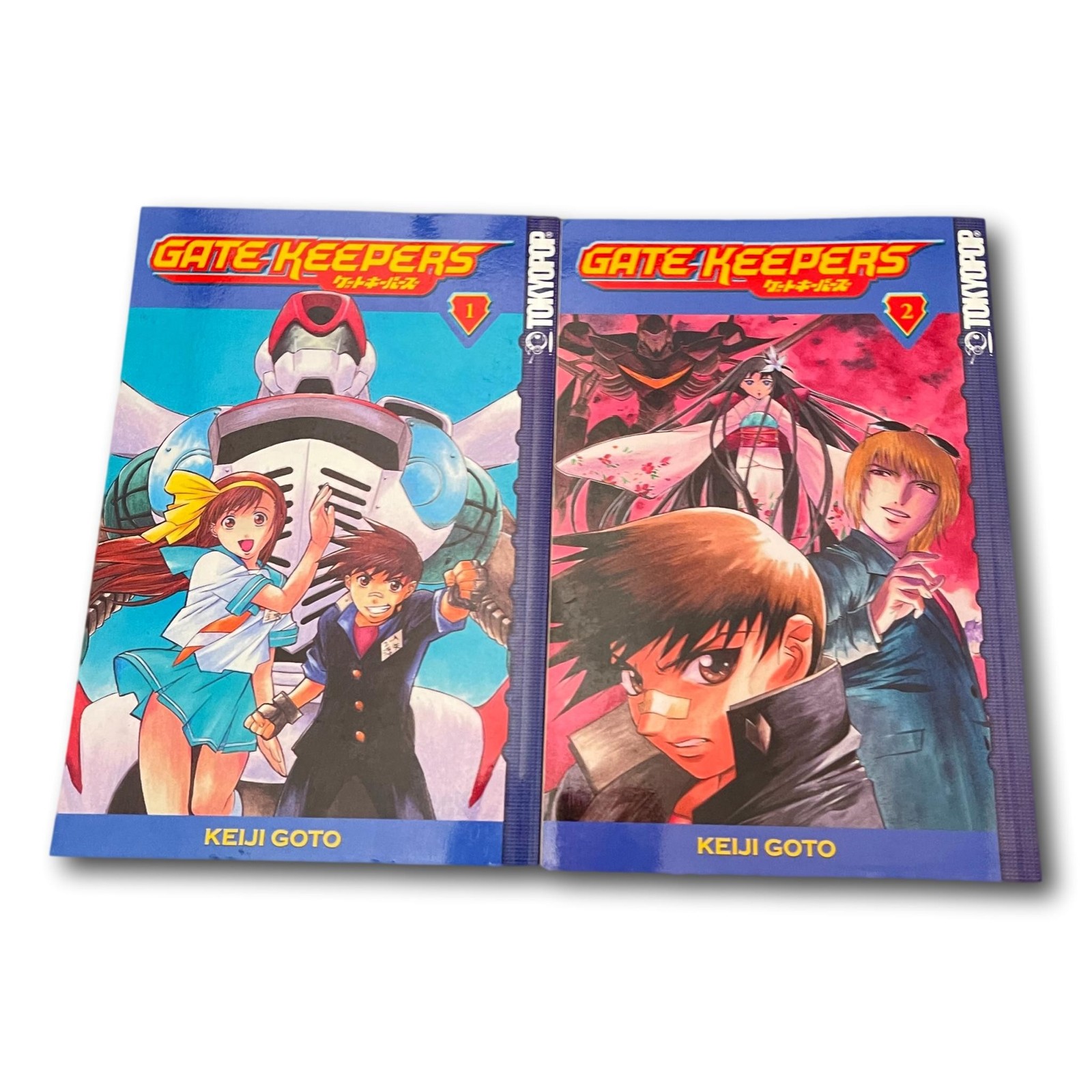 Gate Keepers Keiji Goto Manga Book Vol 1 & 2 Complete Set English PB
