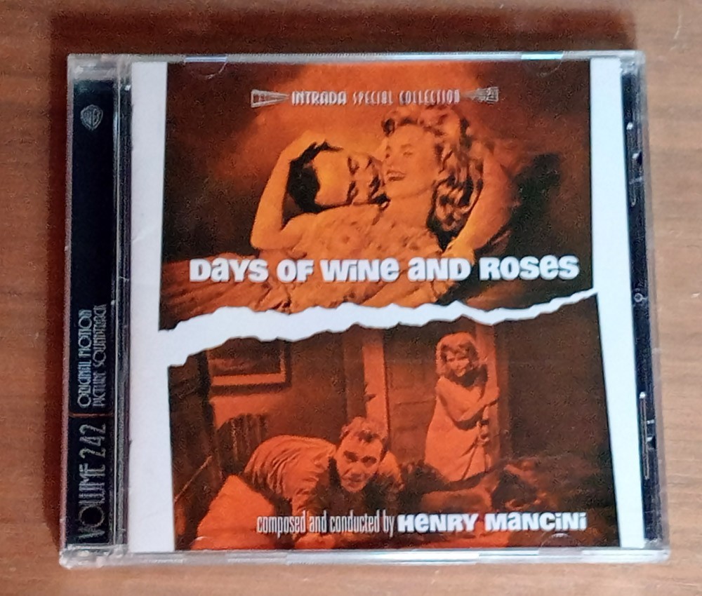 DAYS OF WINE AND ROSES (Henry Mancini) OOP Intrada Ltd Expanded Soundtrack CD