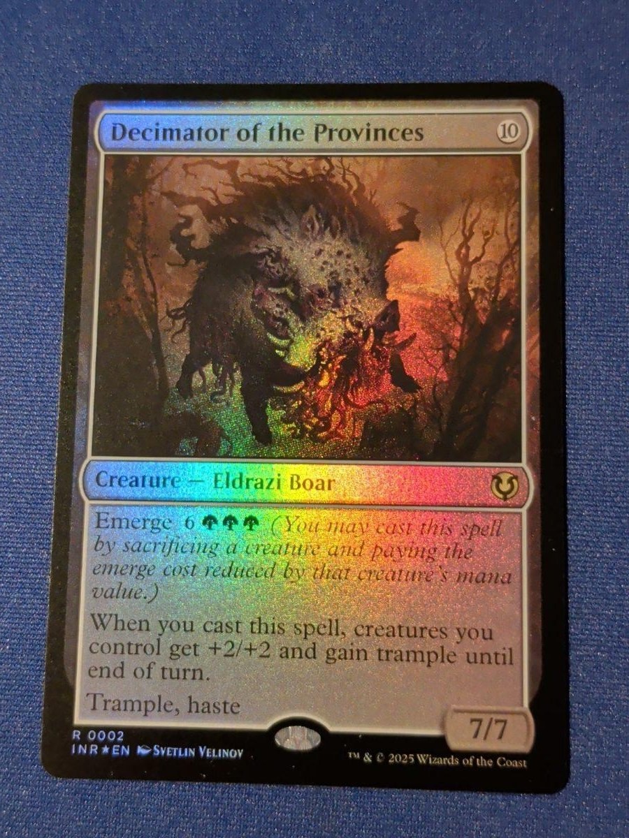 Decimatore delle Province Foil Innistrad Remastered #2 quasi nuovo MTG