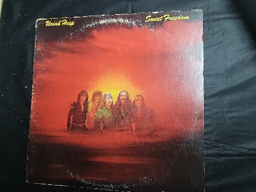 Uriah Heep - Sweet Freedom BS 2724 Gerry Bron Rock 1973 Hard Rock Vinyl Album VG