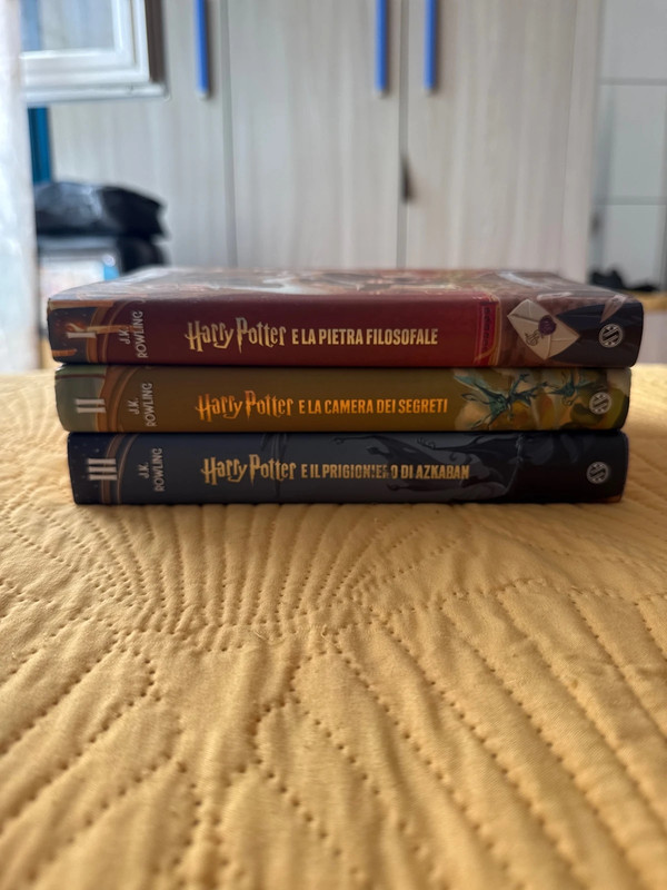 3 libri saga Harry Potter