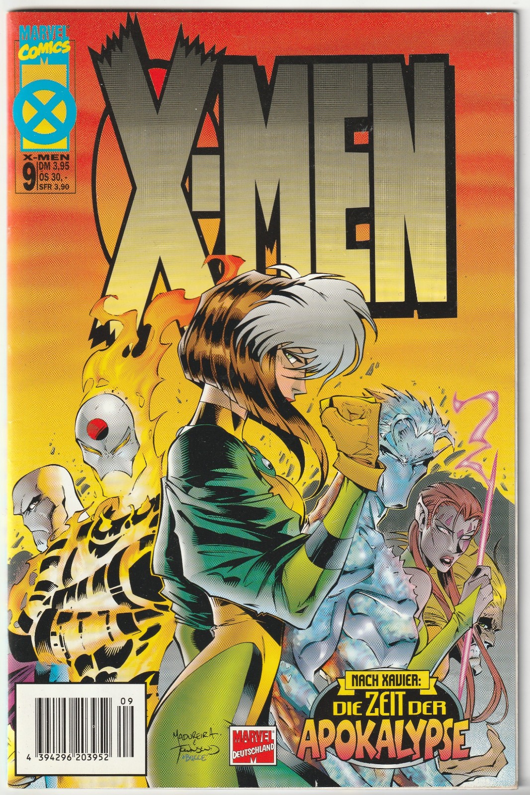 ✪ X-MEN #9, Marvel Germania 1997 COMICHEFT NUOVO ottimo Z0-1