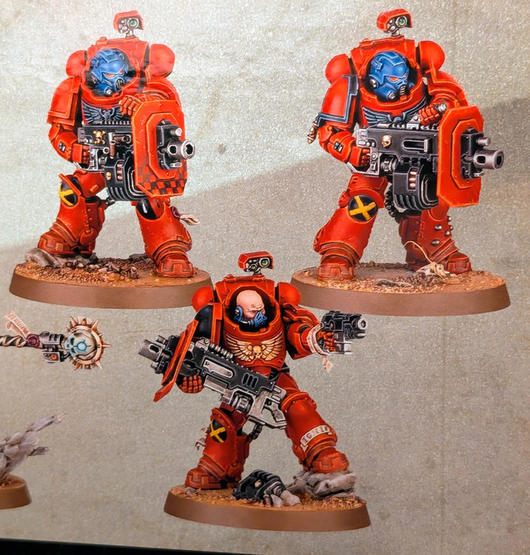 40K - 3 Eradicators Space Marines avec Bolters Lourds - Armageddon 2026 - NEUFS