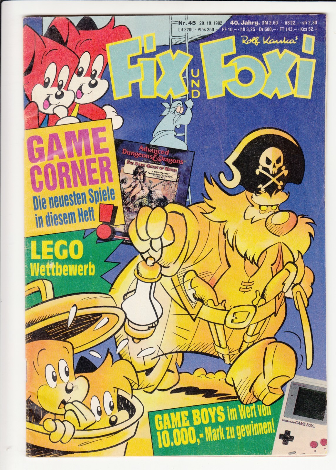 Fix e Foxi 40° anno / Rolf Kauka - 44° fascicoli in condizioni.1-2