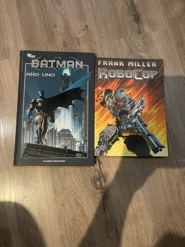 Pack Cómics Frank Miller: Batman Año Uno (Tapa Dura) + RoboCop - Aleta