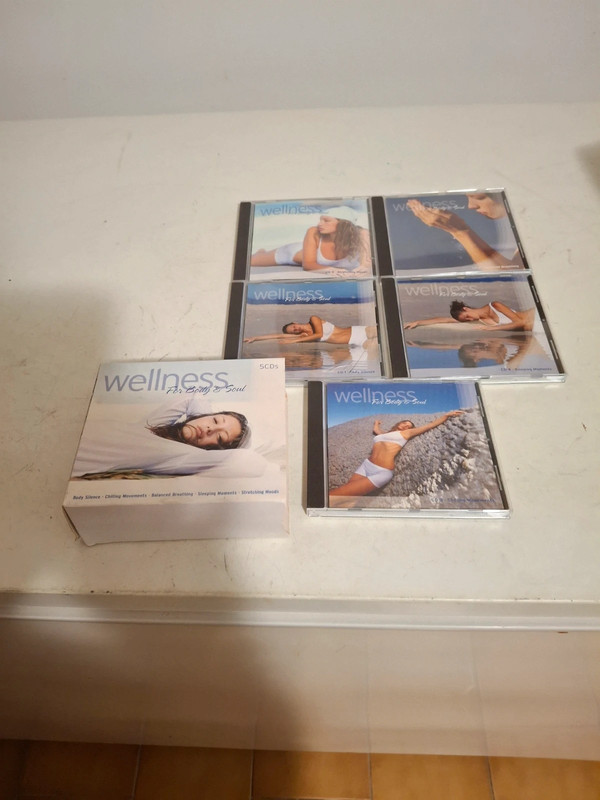 Cofanetto di 5 CD  Wellness For Body e Soul