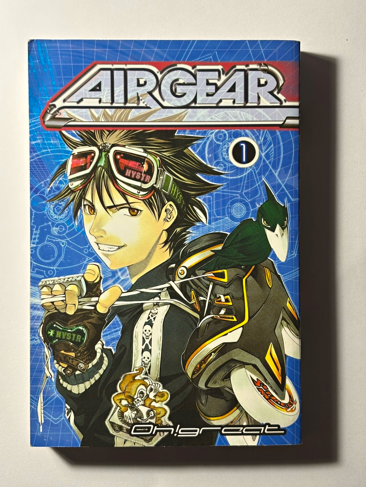 Air Gear Vol 1 Numero #1 Edizione Riveduta TPB Inglese di Oh! ottimo