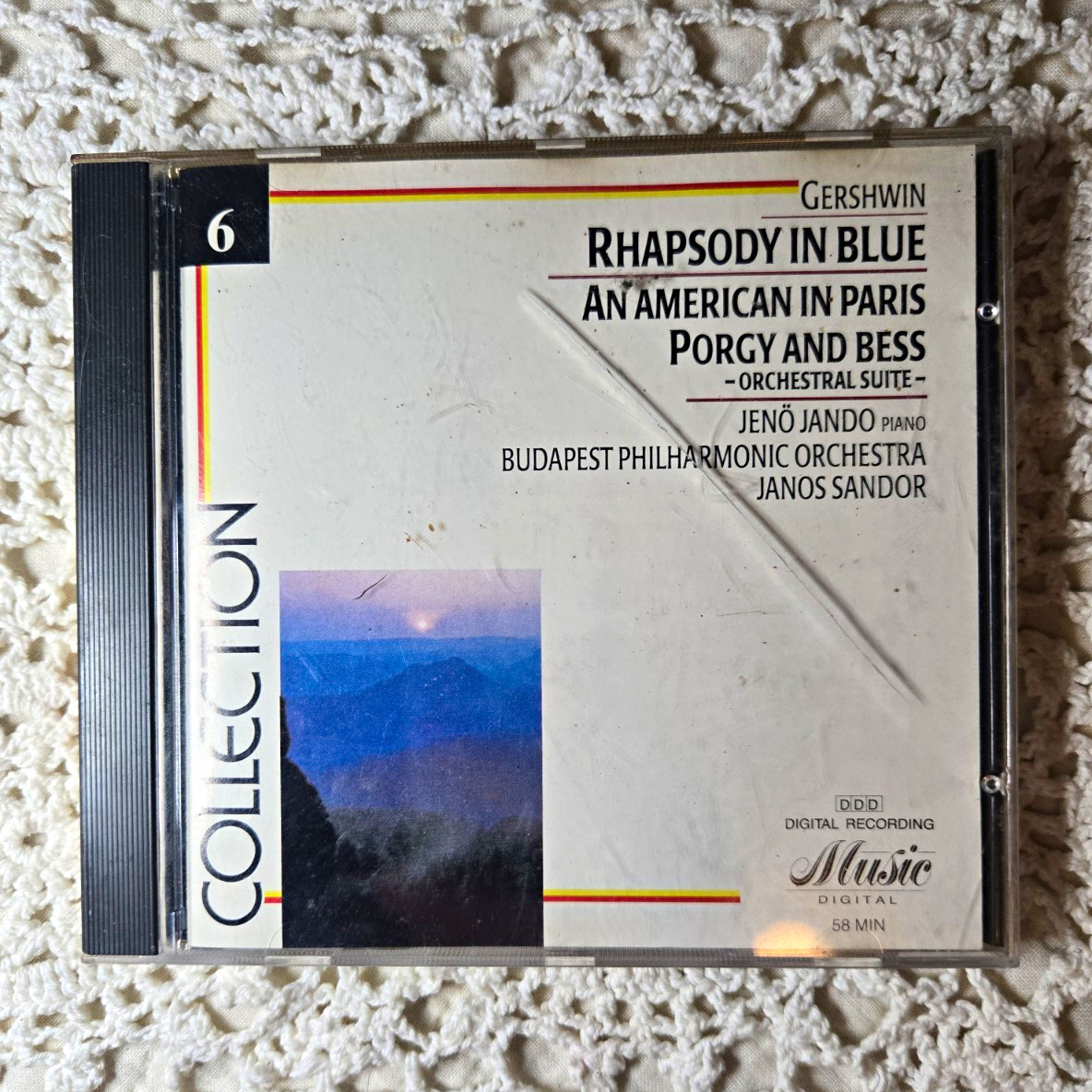 George Gershwin - Rhapsody in Blue CD Budapest Philharmonic Music Digital 1990