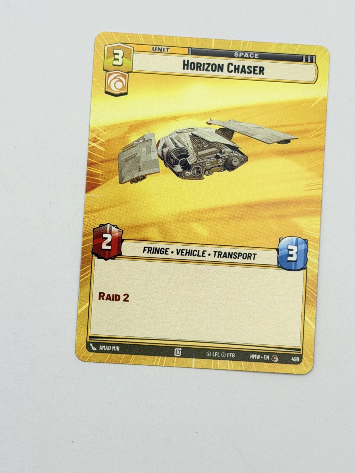 Horizon Chaser (499) (Hyperspace) Star Wars Unlimited SWU [HMW]