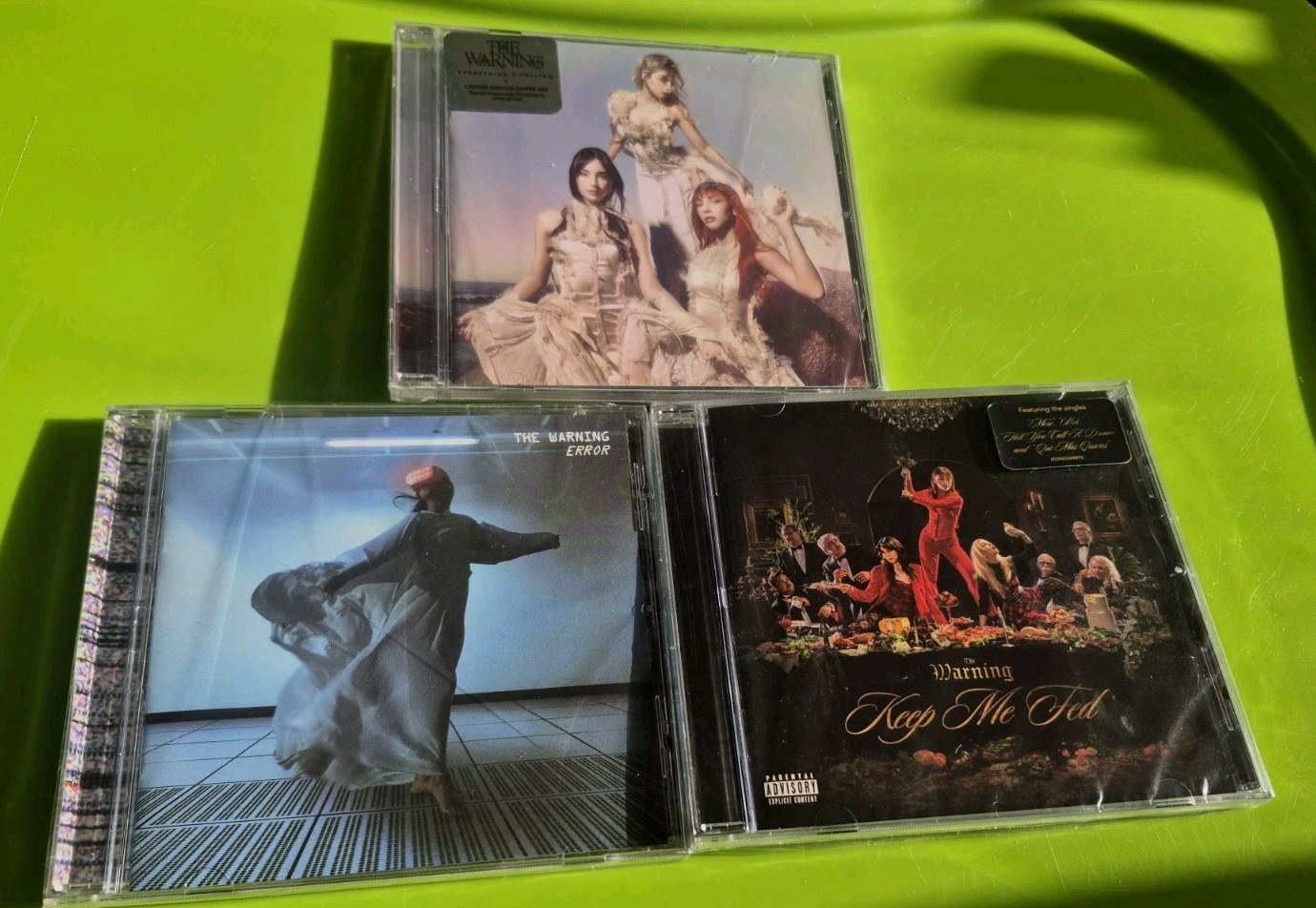 The Warning, Everything's Falling, Error, Keep Me Fed, 3 CDs NEW