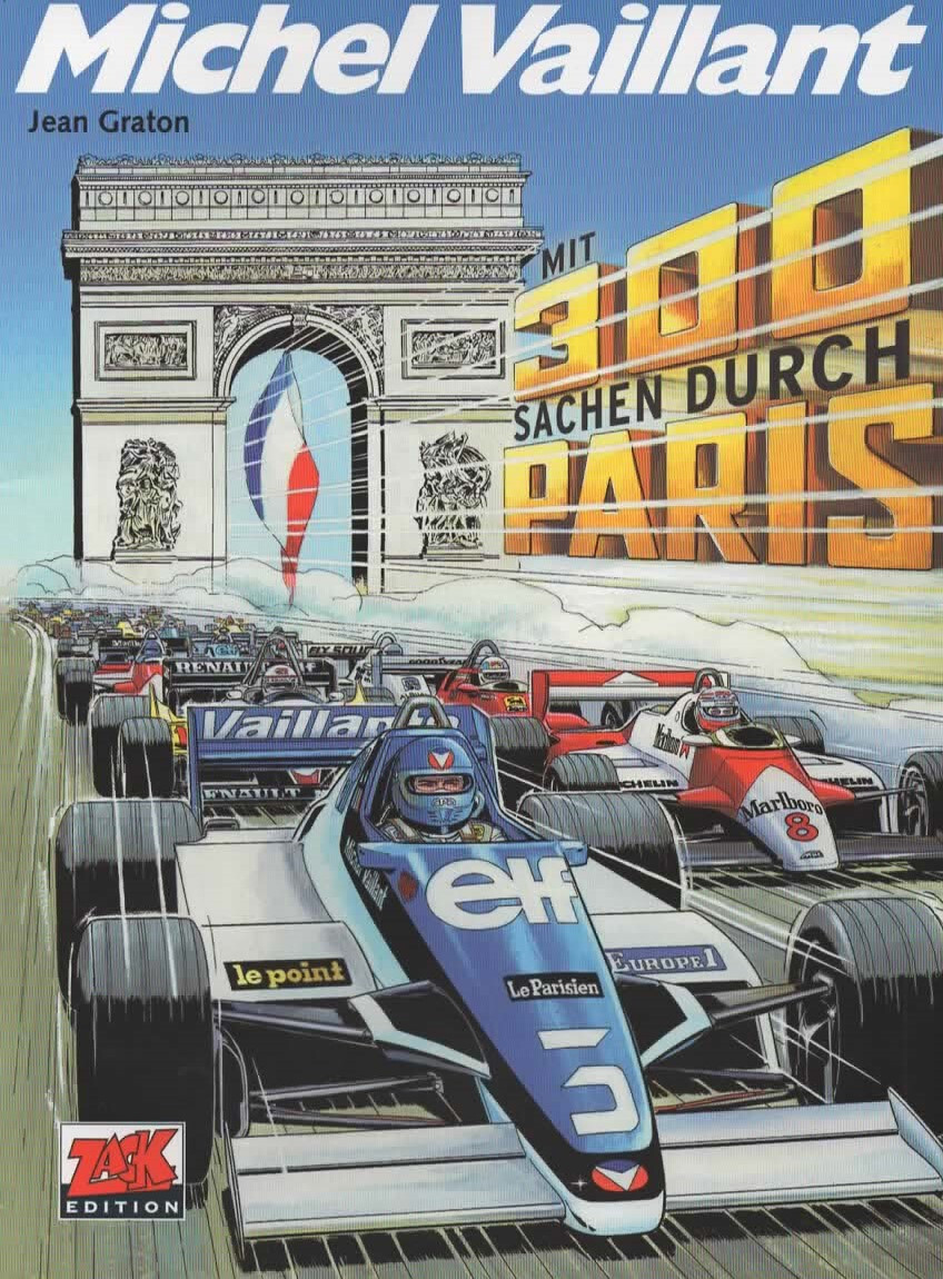 MICHEL VAILLANT N. 42, Con 300 cose da Parigi, edizione Zack