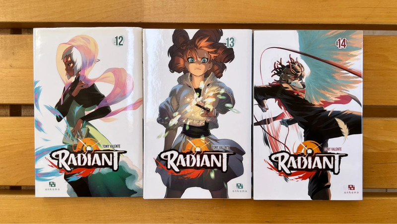 Radiant tomes 12, 13, 14