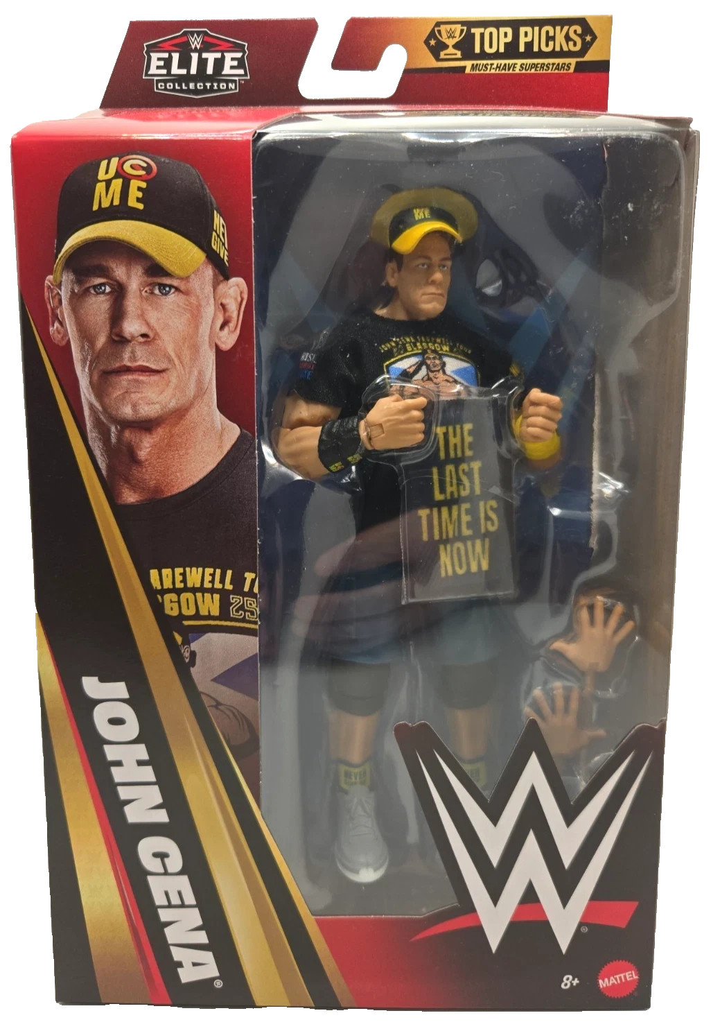 Figurina WWE Elite Top Picks 2026 John Cena The Last Time is Now SPEDIZIONE GRATUITA!