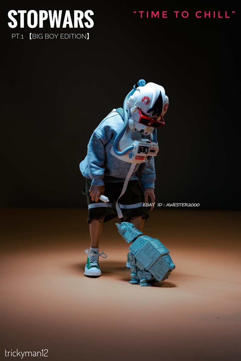 Modellino action figure TrickyMan12 STOPWARS PT.1 ATAT driver scala 1/6 in magazzino