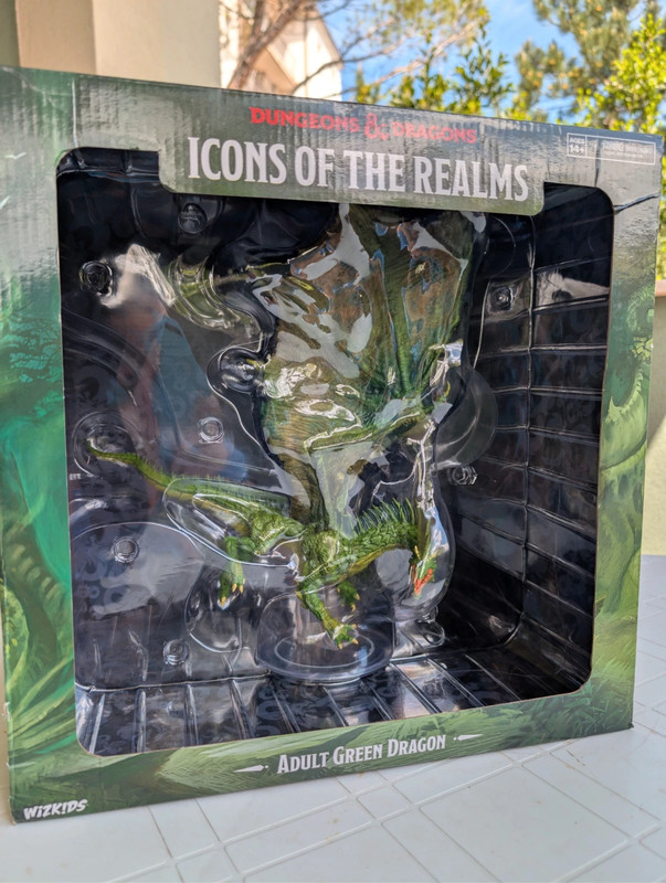 Adult Green Dragon D&D wizkids