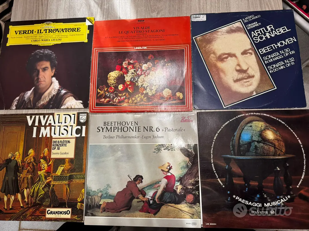 Vinili musica classica e lirica
