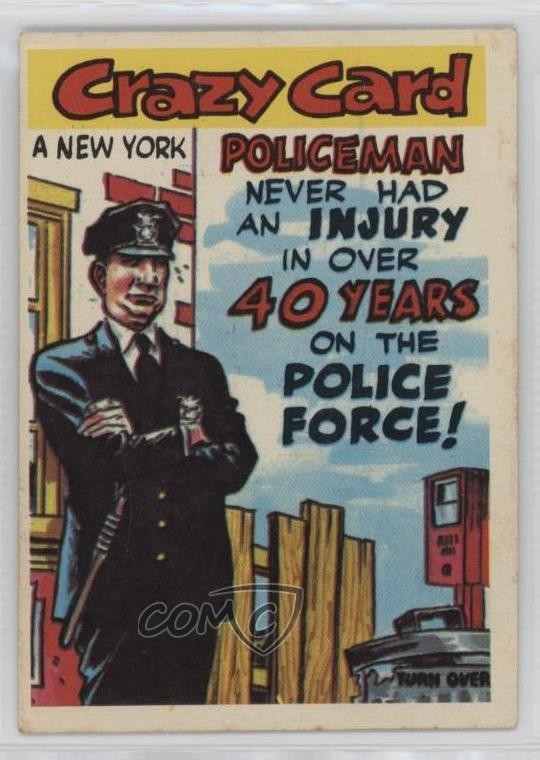 1961 Topps Crazy Cards #16 rs2