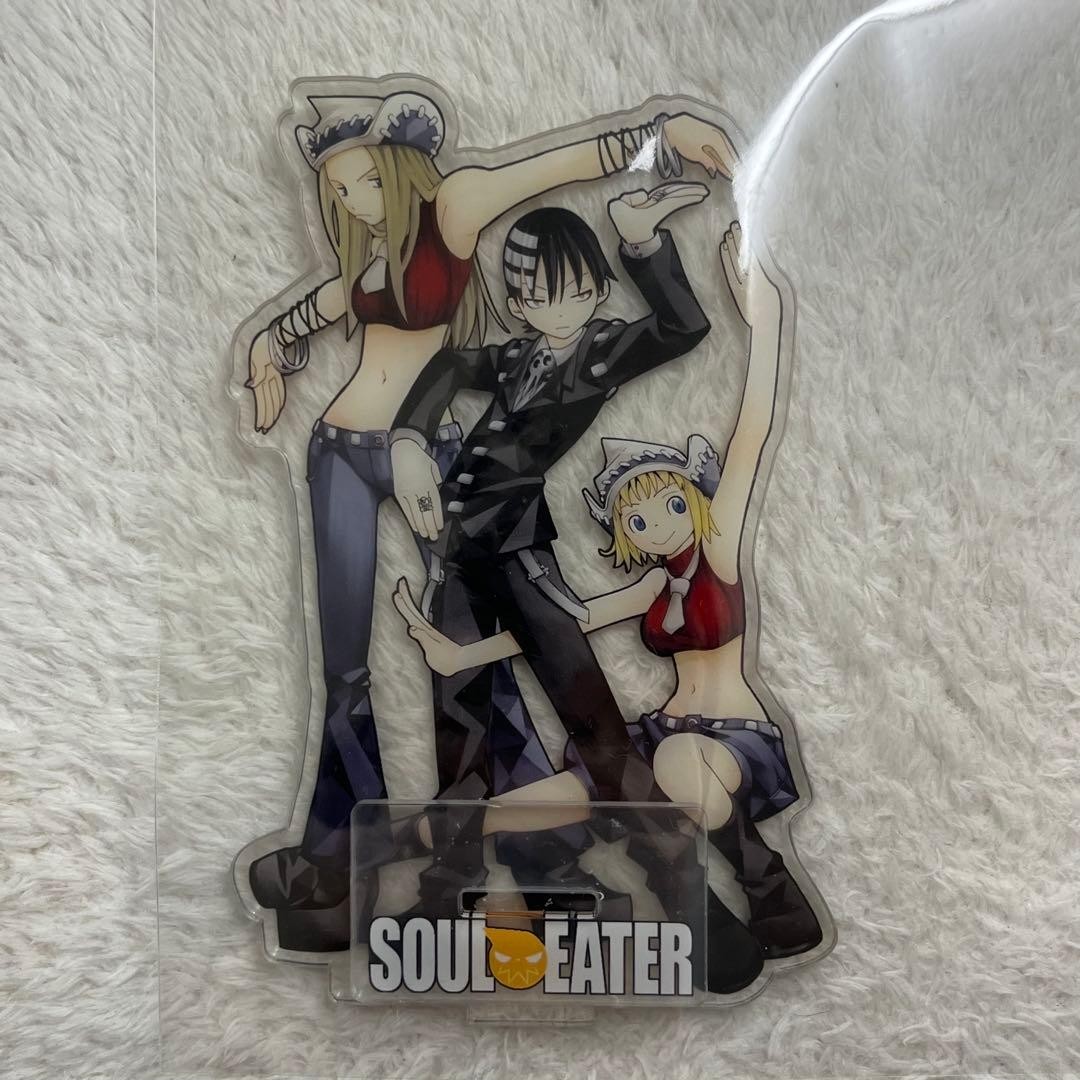 [Nuovo, mai aperto] Supporto acrilico Soul Eater Kid, Patty e Liz