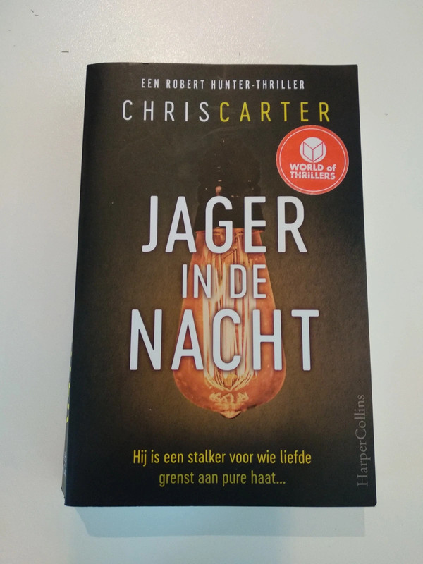 Jager in de Nacht Chris Carter Robert Hunter Thriller HarperCollins Book11 bks1